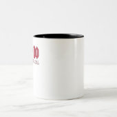 Highway to Shell Zweifarbige Tasse (Mittel)