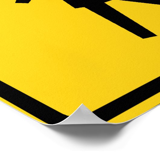 Highway-Zeichen Poster (Ecke)