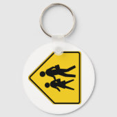 Highway-Zeichen Schlüsselanhänger (Vorderseite)