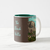 Highway zu Mt. Rushmore Kaffeetasse (VorderseiteRechts)
