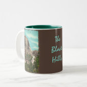 Highway zu Mt. Rushmore Kaffeetasse (Vorderseite Links)