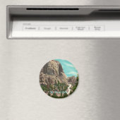 Highway zum Mt. Rushmore Magnet (In Situ (Geschirrspüler))
