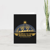 Highway Zur Krippe Zone Es Magos Nächste Haltestel Karte (Vorderseite)