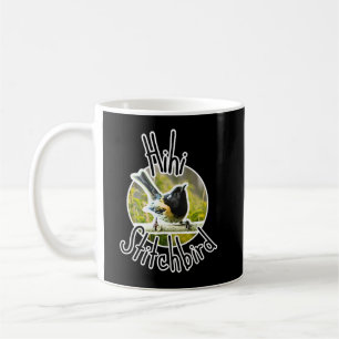 Hihi stitchbird - bedroht nz hihi bird black mu kaffeetasse