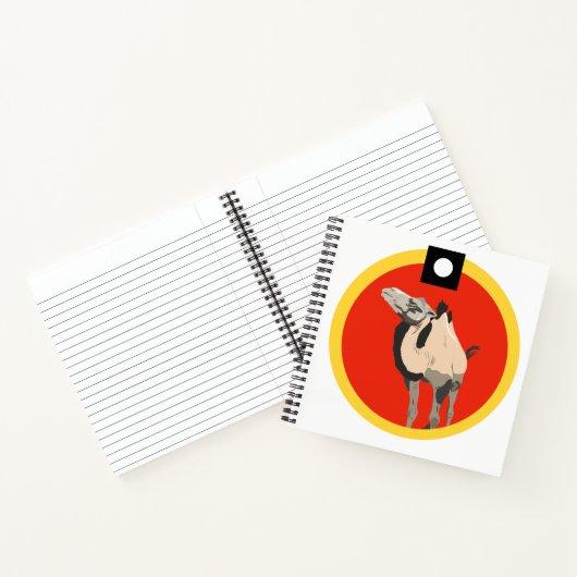 HiHo, das Kamel Notizblock (Innenseite)