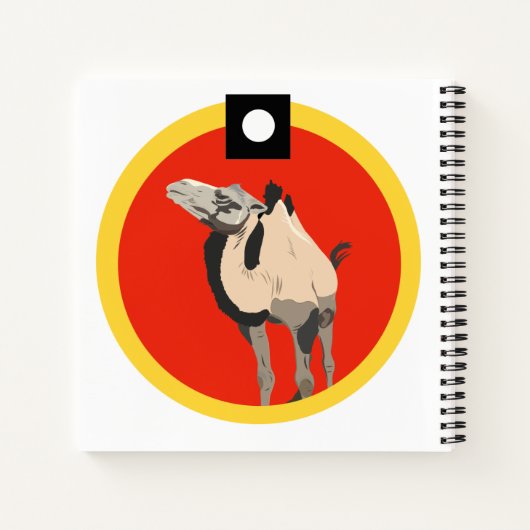 HiHo, das Kamel Notizblock (Rückseite)