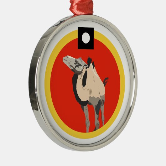 HiHo, das Kamel Ornament Aus Metall (Rechts)