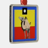 HiHo Square Ornament Aus Metall (Rechts)