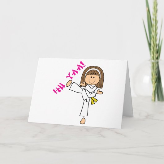 Hii Yaa Karate Karte (Vorderseite)