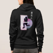 HIIT-Synthwave Hoodie (Rückseite)
