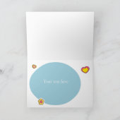 Hijab Girl Card Karte (Innenseite)