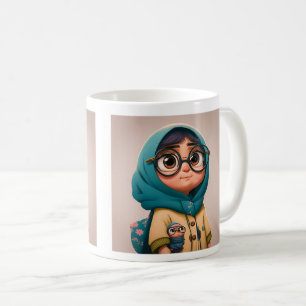 Hijab Girl Classic Tasse, 11 oz Kaffeetasse