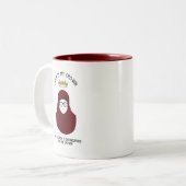 Hijab ist meine Krone - GLÄSER Zweifarbige Tasse (Vorderseite Links)