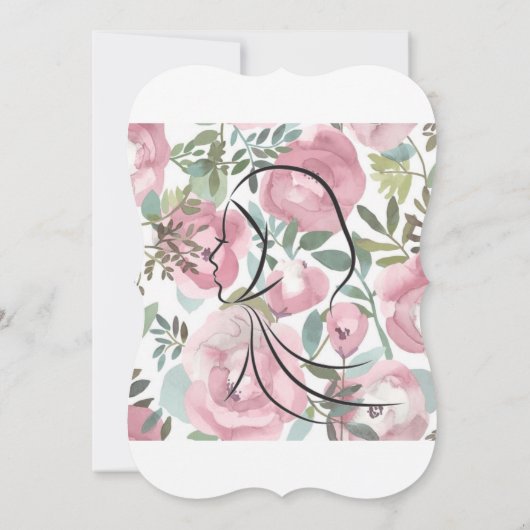 Hijab-Party Einladung (Rückseite)