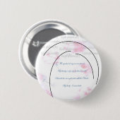 Hijab Philosophy Button (Vorne & Hinten)