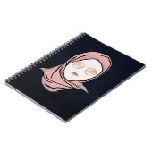 Hijab Pride | Hijabi-Illustration Notizblock (Linke Seite)