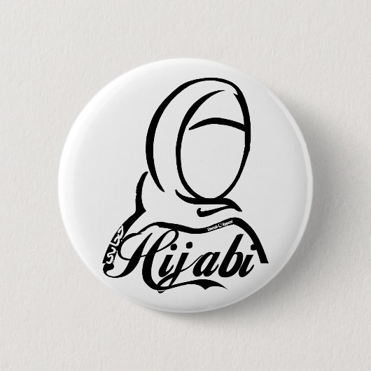 Hijabi Button (Vorderseite)