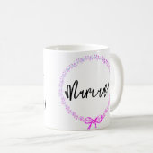 Hijabi Girls muslime Teens Kaffeetasse (VorderseiteRechts)