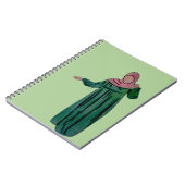 Hijabi - Muslimah - Hijab Hand gezeichnet - Hijab  Notizblock (Linke Seite)