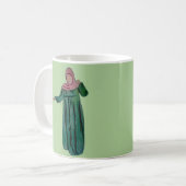 Hijabi - Muslimah - Hijab Hand gezogen - Hijab-Mäd Kaffeetasse (Vorderseite Links)