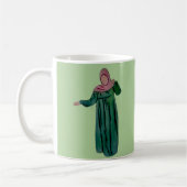 Hijabi - Muslimah - Hijab Hand gezogen - Hijab-Mäd Kaffeetasse (Links)