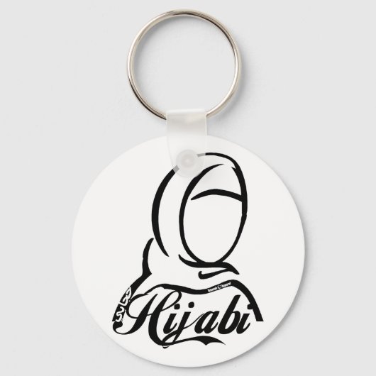 Hijabi Schlüsselanhänger (Vorderseite)