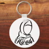 Hijabi Schlüsselanhänger (Vorderseite)