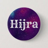 Hijra Customizable Galaxy Identity Button (Vorderseite)