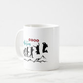 Hike Evolution Wanderung Berge Kaffeetasse (Vorderseite Links)