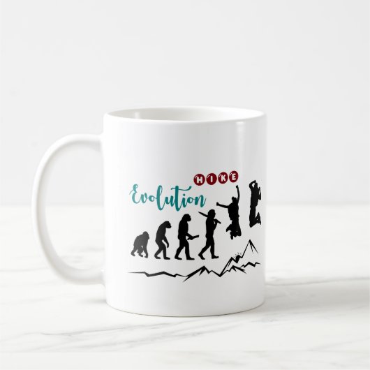 Hike Evolution Wanderung Berge Kaffeetasse (Links)