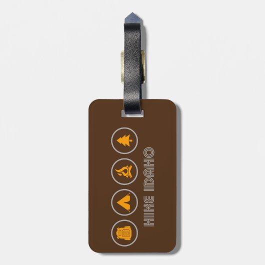 Hike Idaho Gepäckanhänger (Rückseite vertikal)