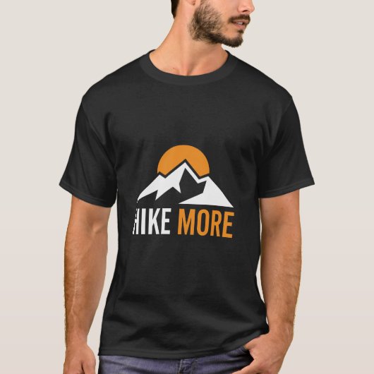 Hike More T-Shirt (Vorderseite)