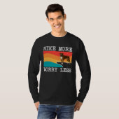 Hike More Worry Less Boxer Graphic Hiking T-Shirt (Vorne ganz)