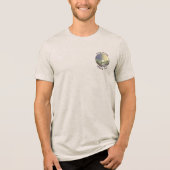 Hike More Worry Less – Mindful Hiking Tri-Blend Shirt (Vorderseite)