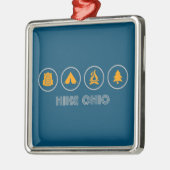 Hike Ohio Ornament Aus Metall (Links)