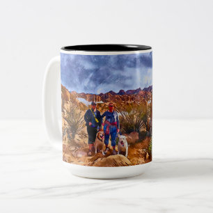 Hike Prescott Zweifarbige Tasse