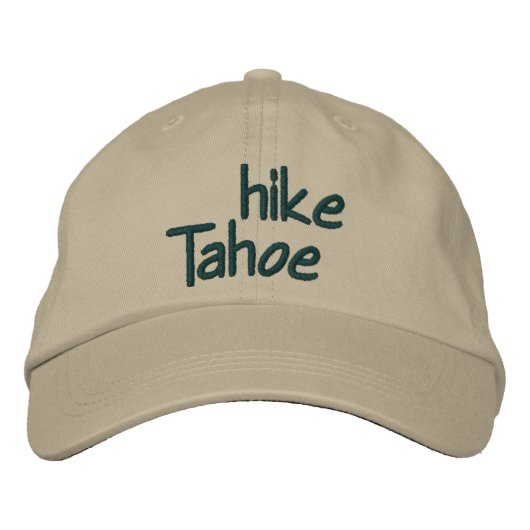 Hike Tahoe Bestickte Kappe (Vorderseite)