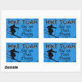 Hike Tuah Sticker (Blatt)