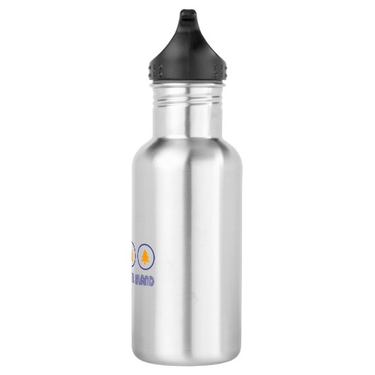 Hike Vancouver Island British Columbia Edelstahlflasche (Rechts)