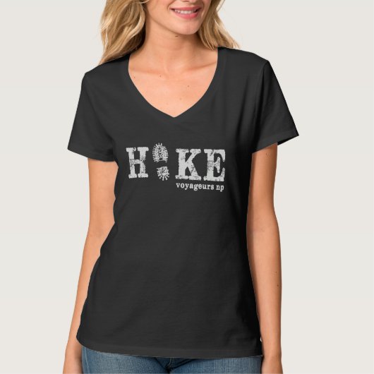 Hike Voyageurs National Park T-Shirt (Vorderseite)