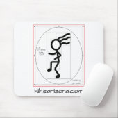 HikeArizona.COM - Seit 1996 Mousepad (Mit Mouse)