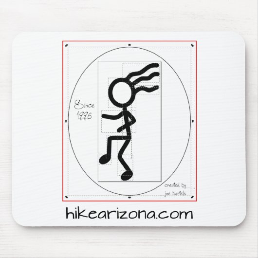 HikeArizona.COM - Seit 1996 Mousepad (Vorne)