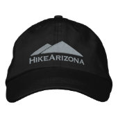 HikeArizona Hut - Schwarzes (Vorderseite)