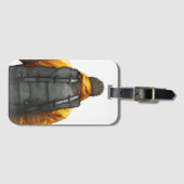 Hiked it und Gefiel es Gepäckanhänger (Vorderseite (Horizontal))