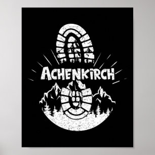 Hiker Achenkirch Tirol Österreich Urlaub Poster