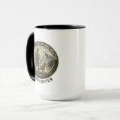 Hiker and Labrador Retriever Search and Rescue Mug Tasse (Vorderseite Links)
