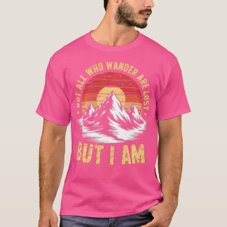 Hiker Backpacking Outdoor Lover Camping Wandern T-Shirt