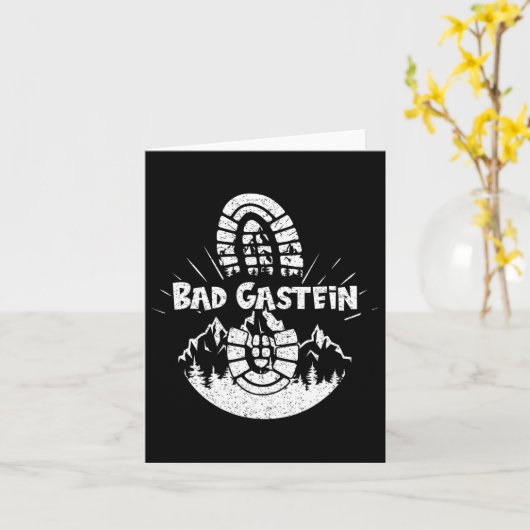 Hiker Bad Gastein Sheimerburger Land Österreich Va Karte (Gelbe Blume)