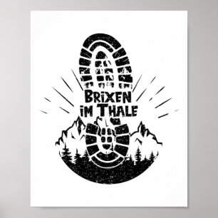 Hiker Brixen Im Thale Tirol Österreich Ferienwande Poster