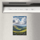 Hiker in Wicklow Mountains National Park Irland Magnet (In Situ (Geschirrspüler))